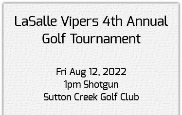 LaSalle Vipers Golf Tournament 2022