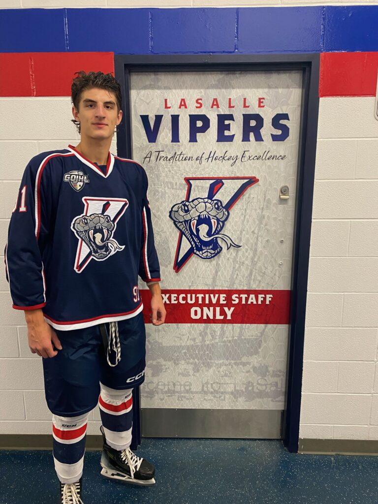 Vipers Sign Gage Evans LaSalle Vipers vipers-sign-gage-evans-lasalle-vipers